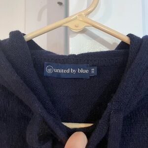 United By Blue Deep Blue Cashmere Hoodie